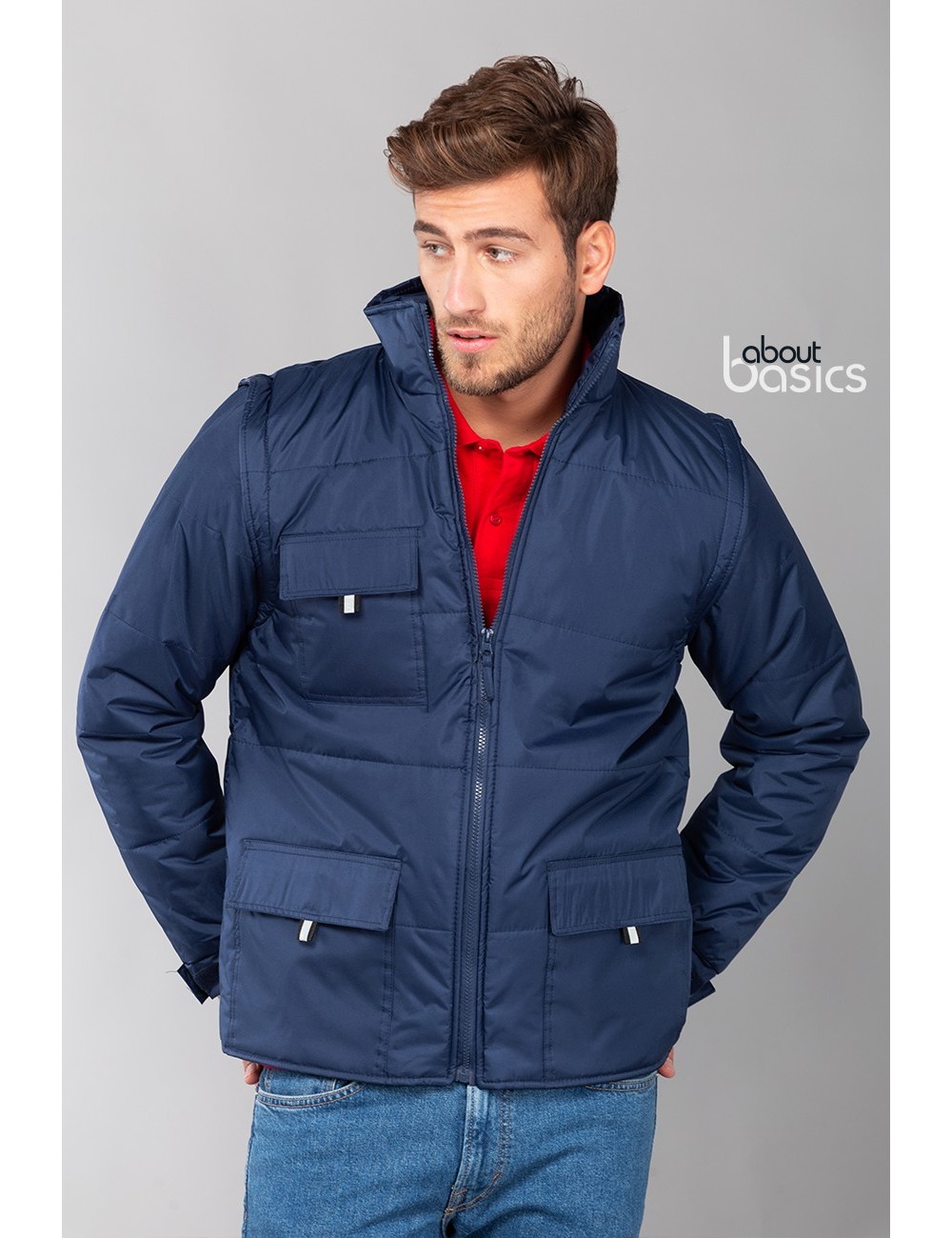 ΜΠΟΥΦΑΝ ΜΕ ΑΠΟΣΠΩΜΕΝΑ ΜΑΝΙΚΙΑ  UNISEX DETACH-00103