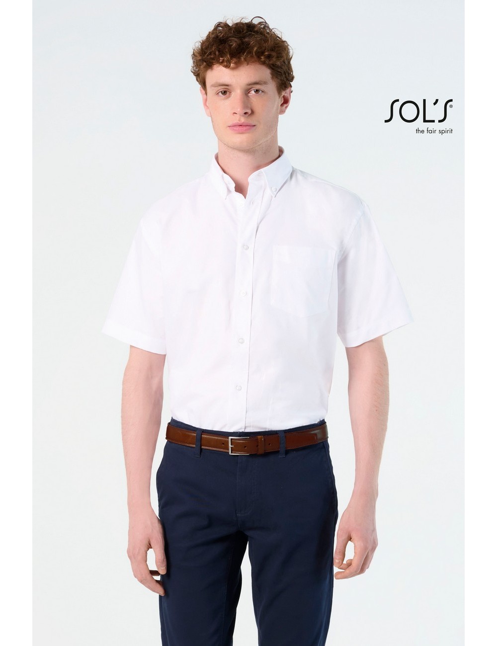 ΠΟΥΚΑΜΙΣΟ ΑΝΔΡΙΚΟ ΚΟΝΤΟΜΑΝΙΚΟ OXFORD BRISBANE-16010