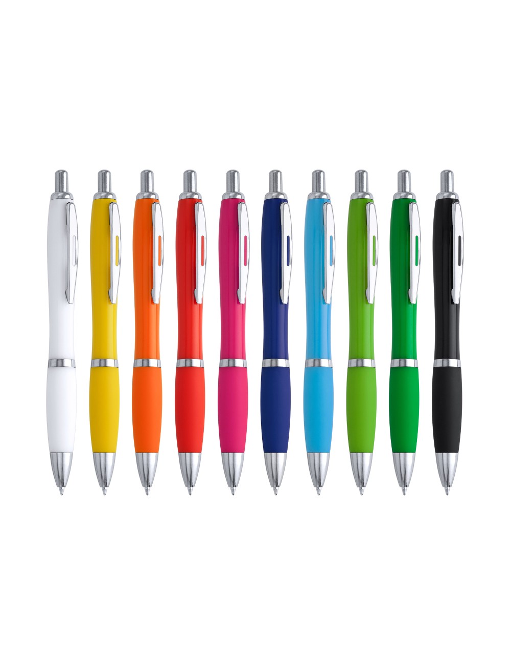 ΔΙΑΦΗΜΙΣΤΙΚΑ ΣΤΥΛΟ ΣΕ ΔΙΑΦΟΡΑ ΧΡΩΜΑΤΑ ΜΕ ΑΣΗΜΙ ΛΕΠΤΟΜΕΡΕΙΑ