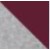 GREY MELANGE/BURGUNDY-895 