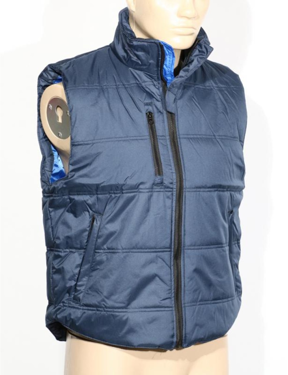 Μοντέρνο γιλέκο αδιάβροχο φουσκωτό 00052 