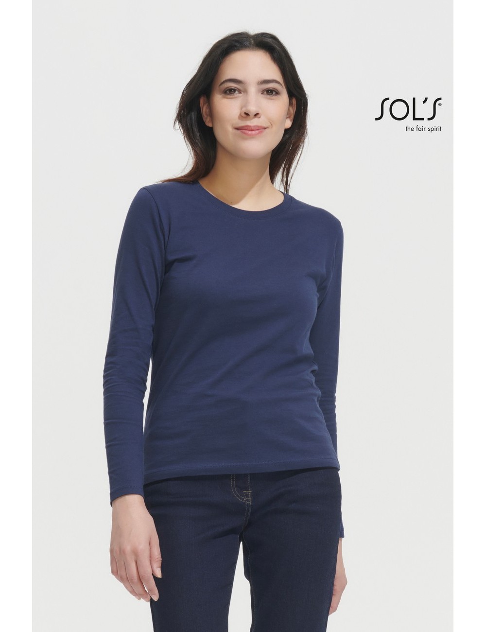 T-SHIRT ΜΑΚΡΥΜΑΝΙΚΟ ΓΥΝΑΙΚΕΙΟ IMPERIAL LSL WOMEN-02075 