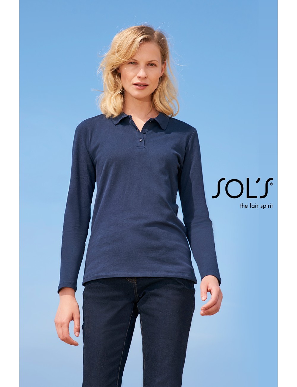 ΠΟΛΟ ΠΙΚΕ ΓΥΝΑΙΚΕΙΟ ΜΑΚΡΥΜΑΝΙΚΟ PERFECT LSL WOMEN-02083