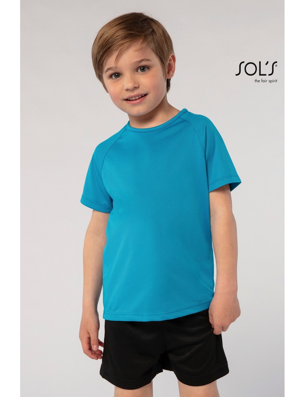 T-SHIRT ΠΑΙΔΙΚΟ ΑΘΛΗΤΙΚΟ DRY-FIT SPORTY KIDS-01166 