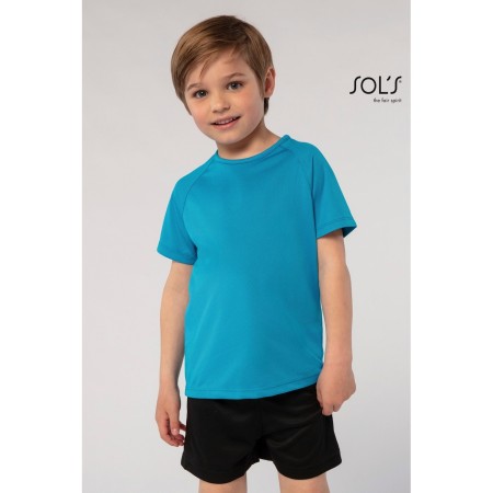 T-SHIRT ΠΑΙΔΙΚΟ ΑΘΛΗΤΙΚΟ DRY-FIT SPORTY KIDS-01166 