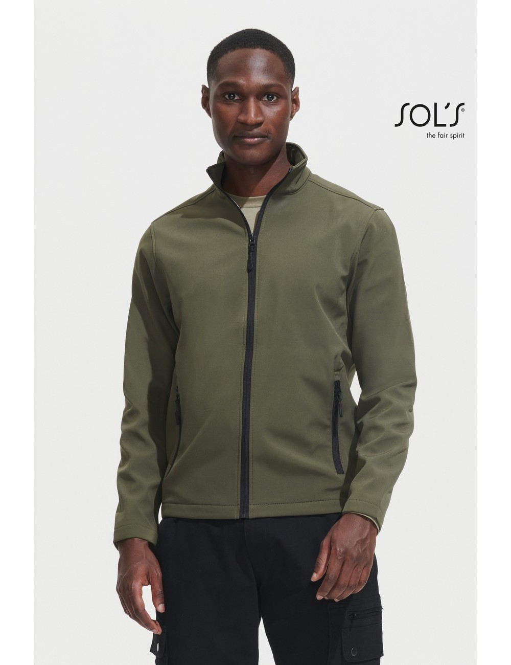 ΤΖΑΚΕΤ SOFTSHELL 2 ΣΤΡΩΜΑΤΩΝ RACE MEN-01195