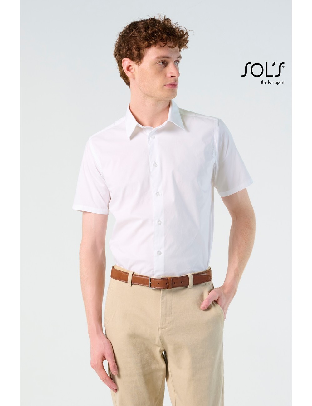 ΠΟΥΚΑΜΙΣΟ ΑΝΔΡΙΚΟ ΚΟΝΤΟΜΑΝΙΚΟ ΕΛΑΣΤΙΚΟ BROADWAY-17030 