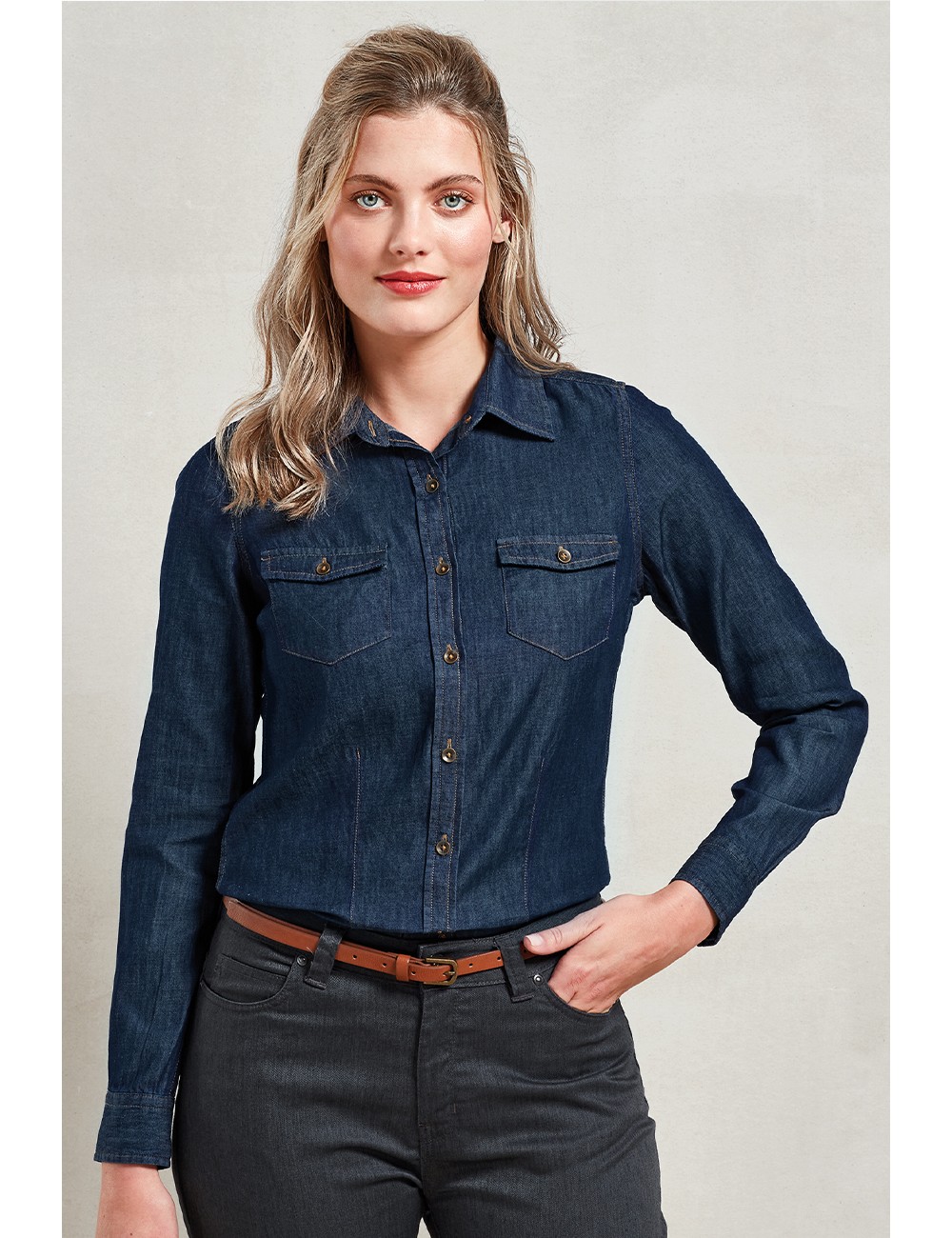 ΠΟΥΚΑΜΙΣΟ ΓΥΝΑΙΚΕΙΟ ΤΖΙΝ ΜΑΚΡΥΜΑΝΙΚΟ PR322 