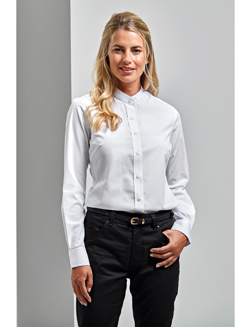 ΠΟΥΚΑΜΙΣΟ ΓΥΝΑΙΚΕΙΟ ΜΑΚΡΥΜΑΝΙΚΟ ΜΕ ΓΙΑΚΑ ΜΑΟ PR358 'Grandad' 