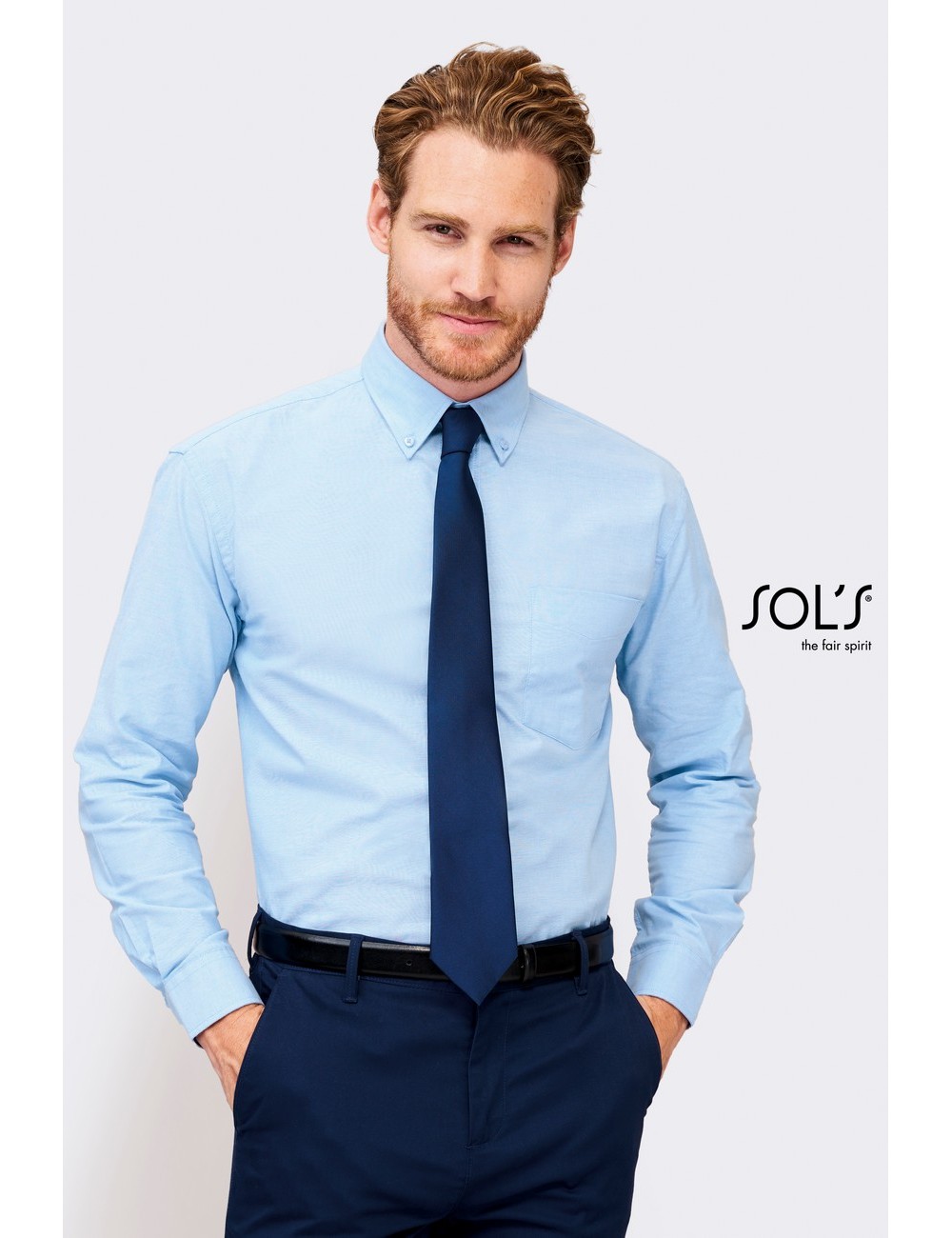 ΠΟΥΚΑΜΙΣΟ ΑΝΔΡΙΚΟ ΜΑΚΡΥΜΑΝΙΚΟ OXFORD BOSTON-16000