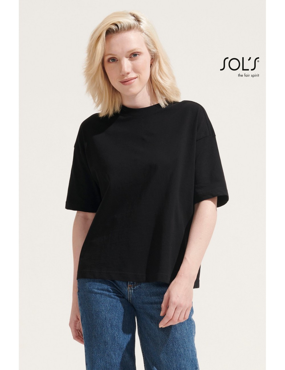 T-SHIRT ΓΥΝΑΙΚΕΙΟ OVERSIZED BOXY WOMEN-03807 