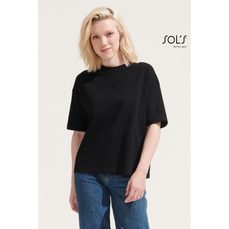 T-SHIRT ΓΥΝΑΙΚΕΙΟ OVERSIZED BOXY WOMEN-03807 