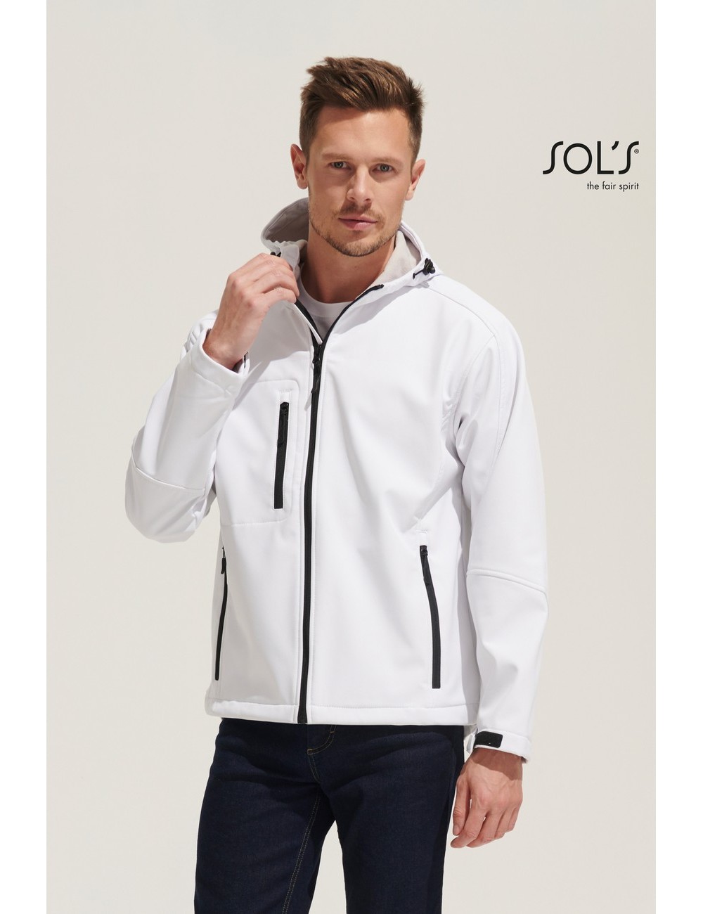 ΤΖΑΚΕΤ SOFTSHELL 3 ΣΤΡΩΜΑΤΩΝ ΜΕ ΚΟΥΚΟΥΛΑ ΑΝΔΡΙΚΟ REPLAY MEN-46602 